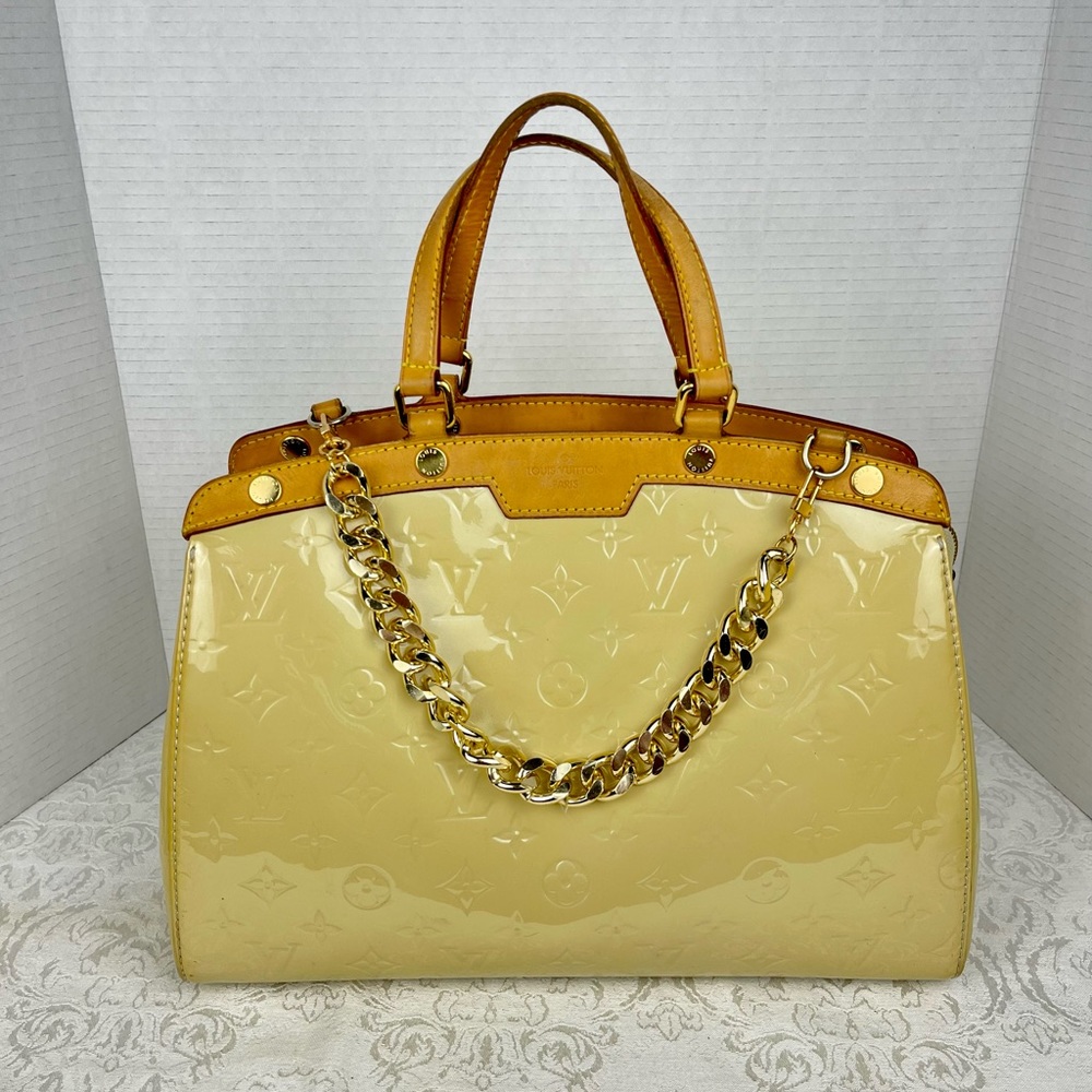 ✅LOUIS VUITTON ✅ Authentic 2Way Brea Patent Leather Bag